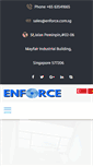 Mobile Screenshot of enforce.com.sg